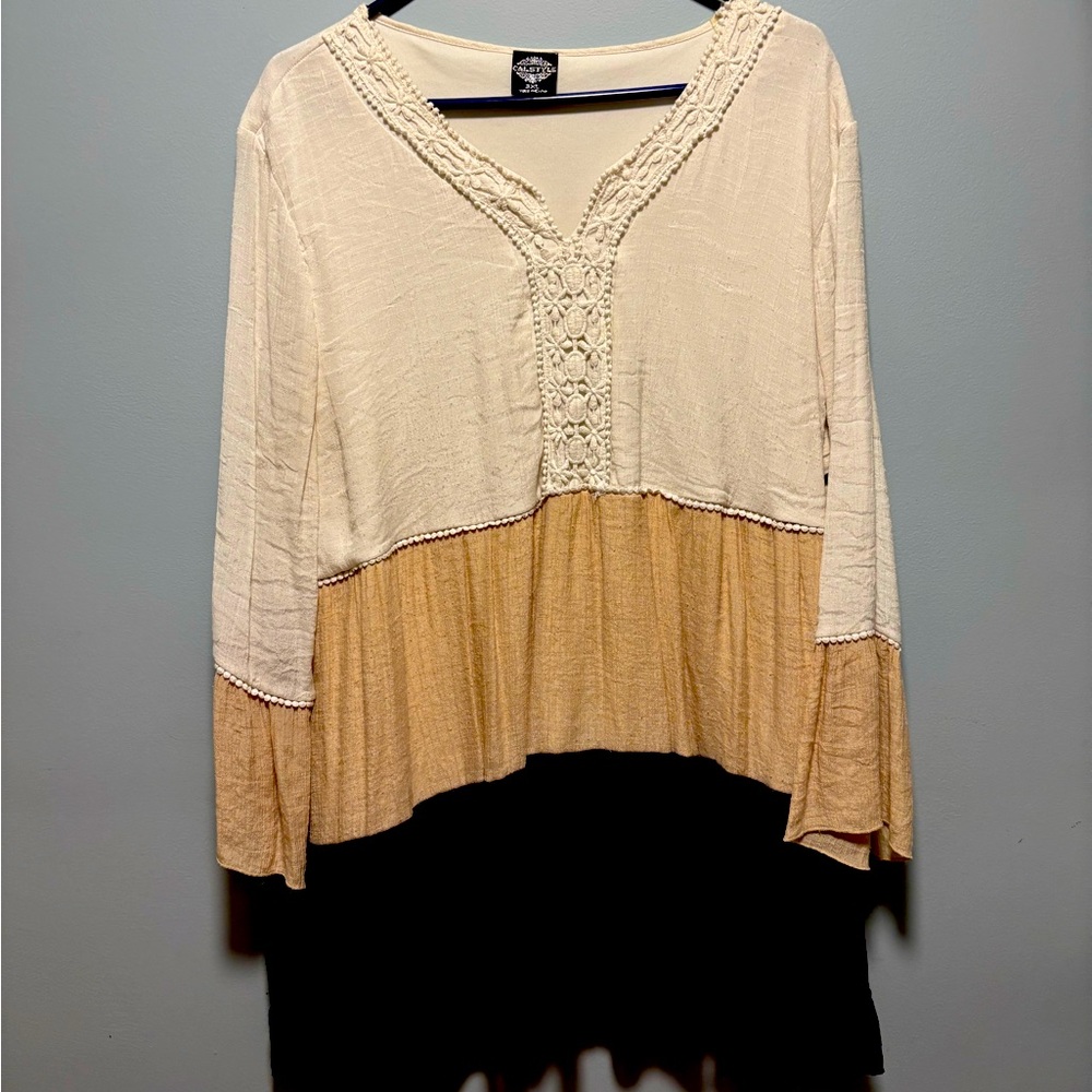Gently loved tunic. 3X